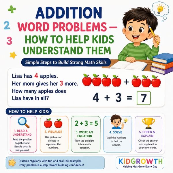 Addition Word Problems — How to Help Kids Understand Them