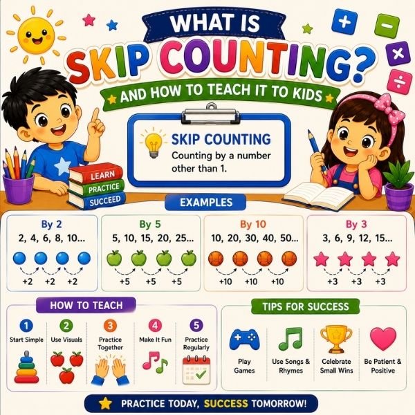 What is Skip Counting and How to Teach It to Kids