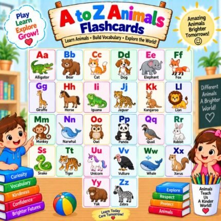 A to Z Animals Flashcards