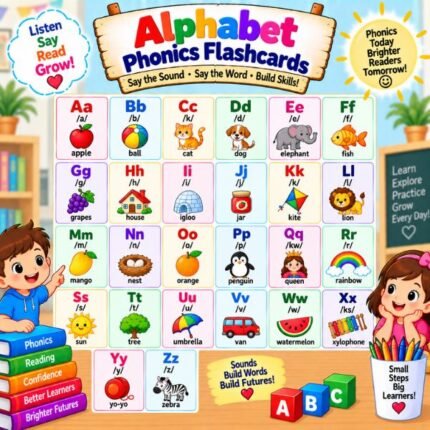 Alphabet Phonics Flashcards