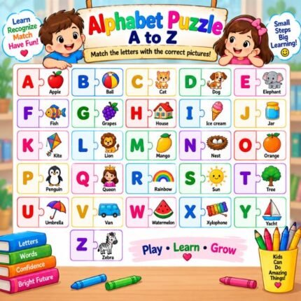 Alphabet Puzzle A to Z