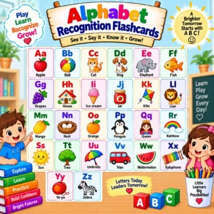 Alphabet Recognition Flashcards