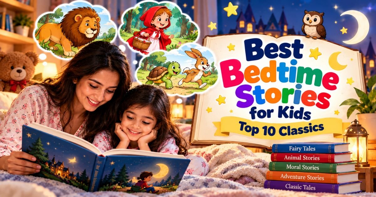 Best Bedtime Stories for Kids — Top 10 Classics