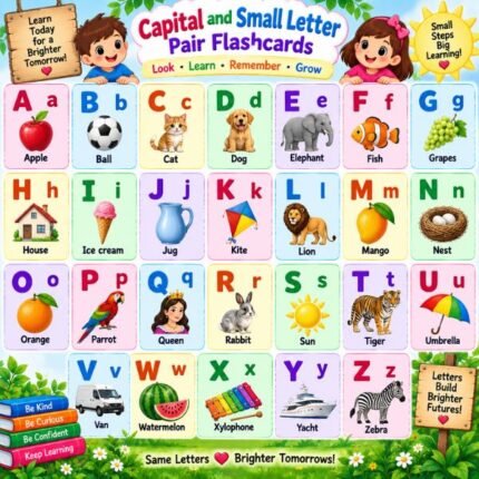 Capital and Small Letter Pair Flashcards