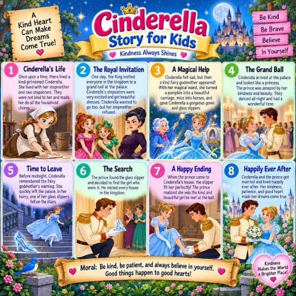 Cinderella Story for Kids Cinderella Story for Kids