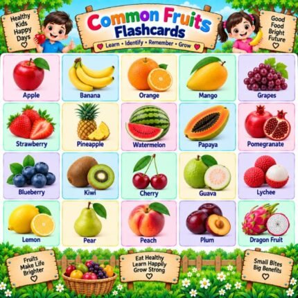 Common Fruits Flashcards