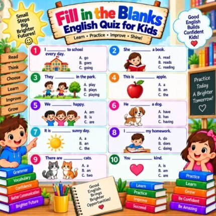 Fill in the Blanks English Quiz