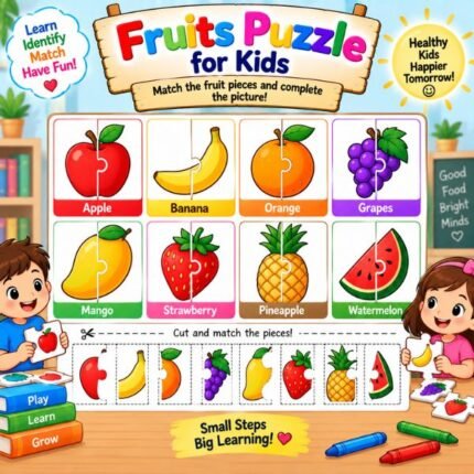 Fruits Puzzle for Kids