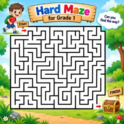 Hard Maze for Grade 1