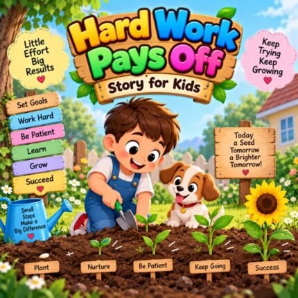 Hard Work Pays Off Story for Kids