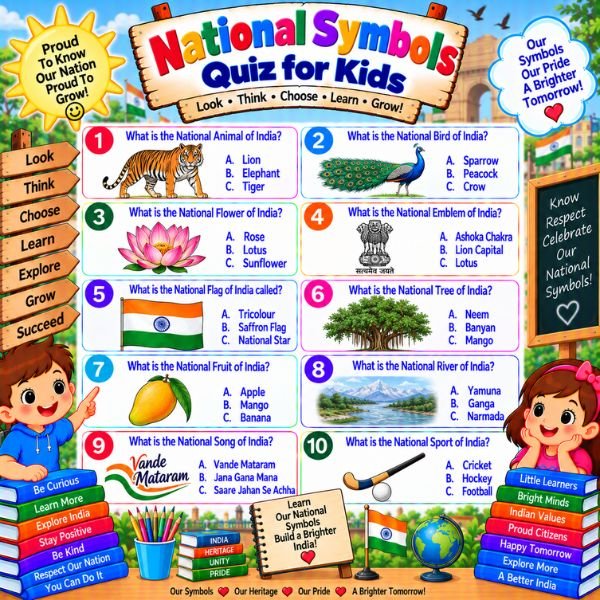 National Symbols Quiz for Kids ( National Symbols Quiz for Kids