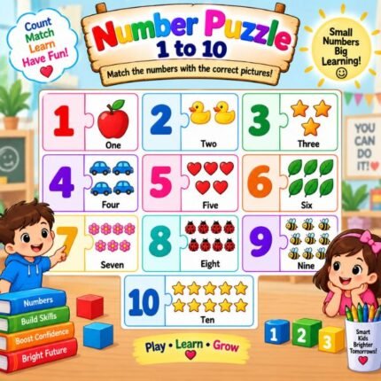 Number Puzzle 1 to 10