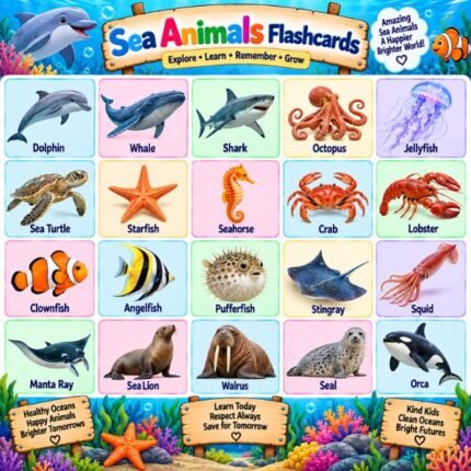 Sea Animals Flashcards
