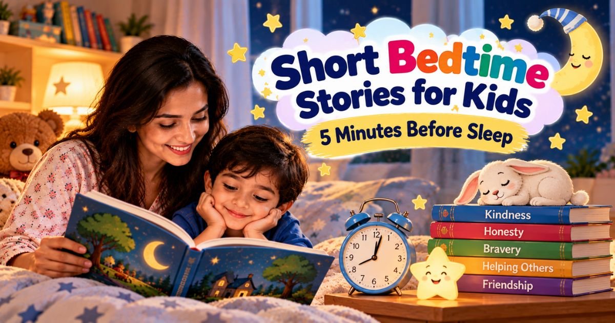 Short Bedtime Stories for Kids — 5 Minutes Before Sleep