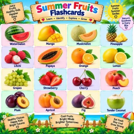 Summer Fruits Flashcards
