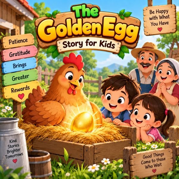 The Golden Egg Story for Kids The Golden Egg Story for Kids