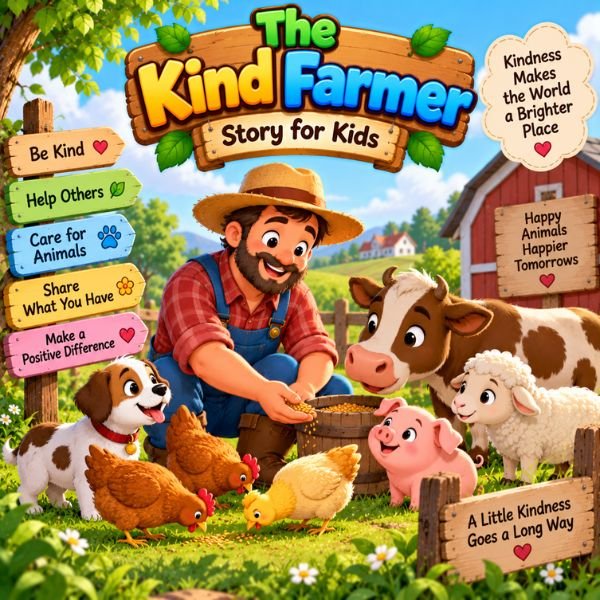 The Kind Farmer Story for Kids The Kind Farmer Story for Kids