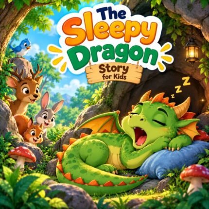 The Sleepy Dragon Story for Kids (