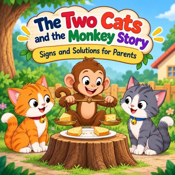 Two Cats and the Monkey Story Two Cats and the Monkey Story