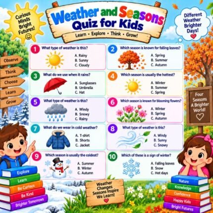 Weather and Seasons Quiz