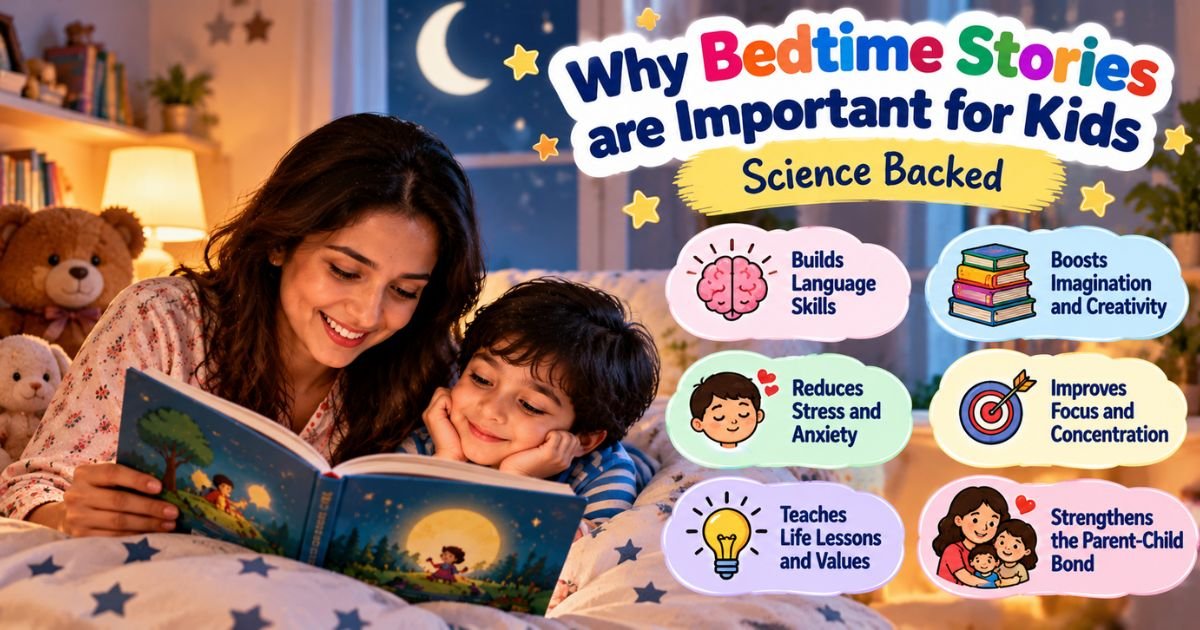 Why Bedtime Stories are Important for Kids — Science Backed