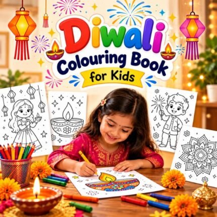 Diwali Colouring Book for Kids