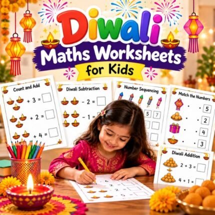 Diwali Maths Worksheets for Kids